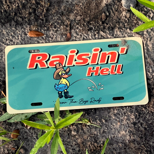 Raisin' Hell™ plate