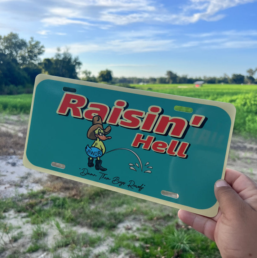 Raisin' Hell™ plate