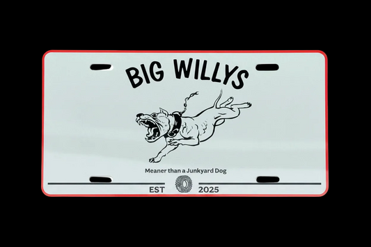 “JUNKYARD DOG” Plate