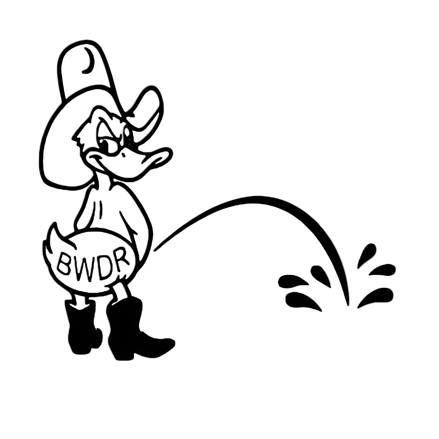 Pissed Off Willy™ decal